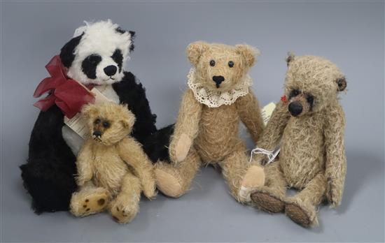 Four Artist bears